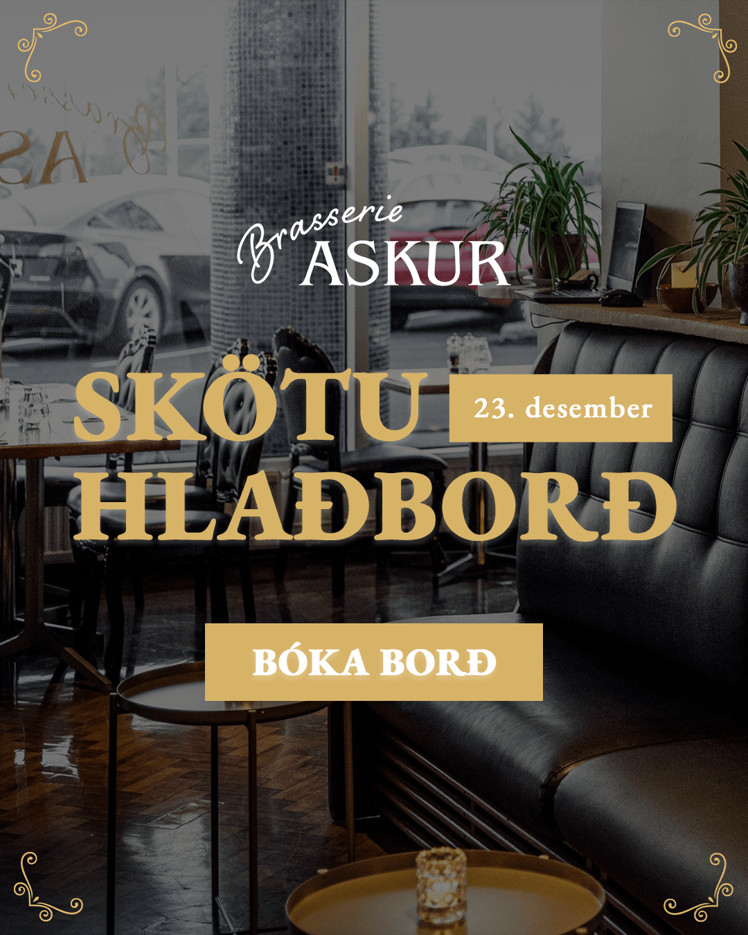 Skate-buffet at Brasserie Askur