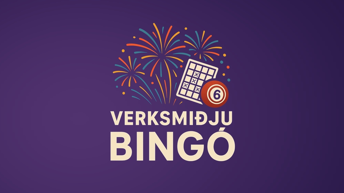 VERKSMIÐJU BINGÓ - ANNAN Í JÓLUM