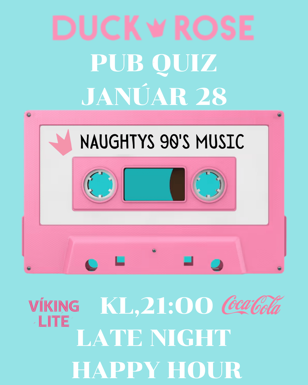 Naughtys 90's Music Quiz