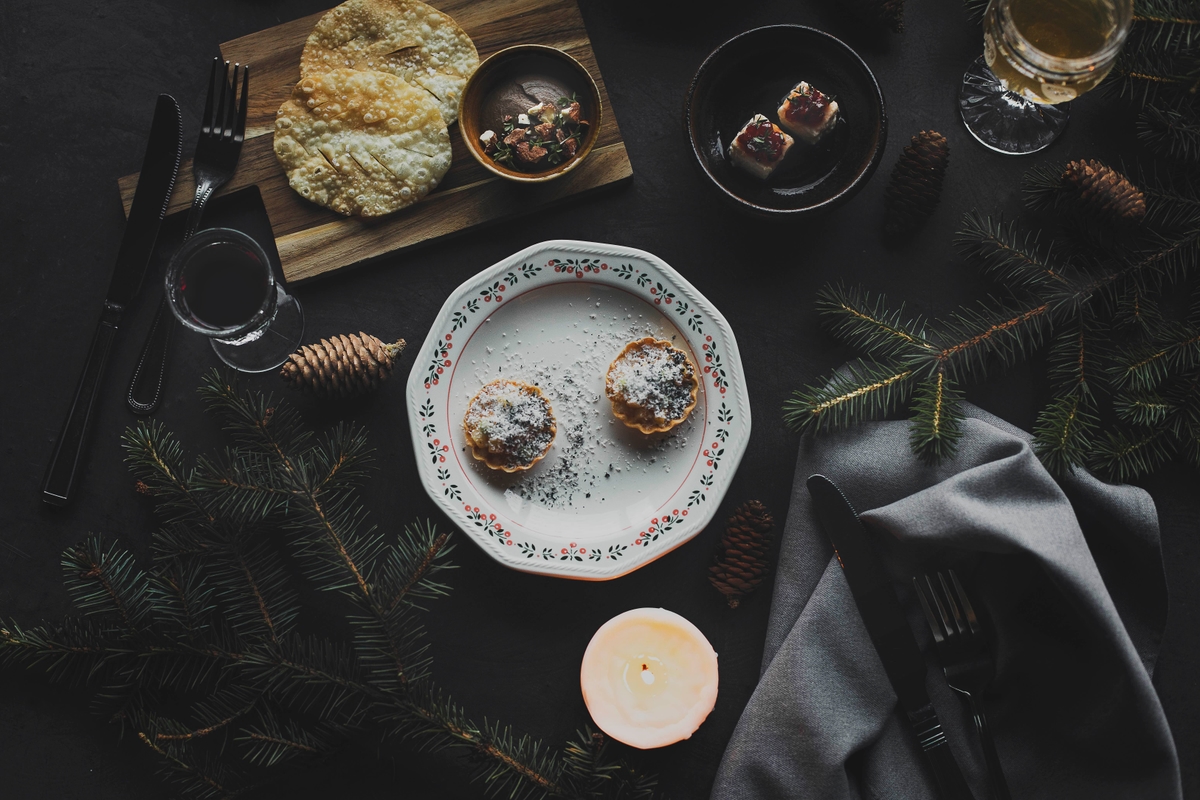 Christmas at Matur og drykkur