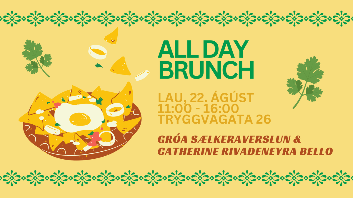 ALL DAY BRUNCH // Menningarnótt 2026