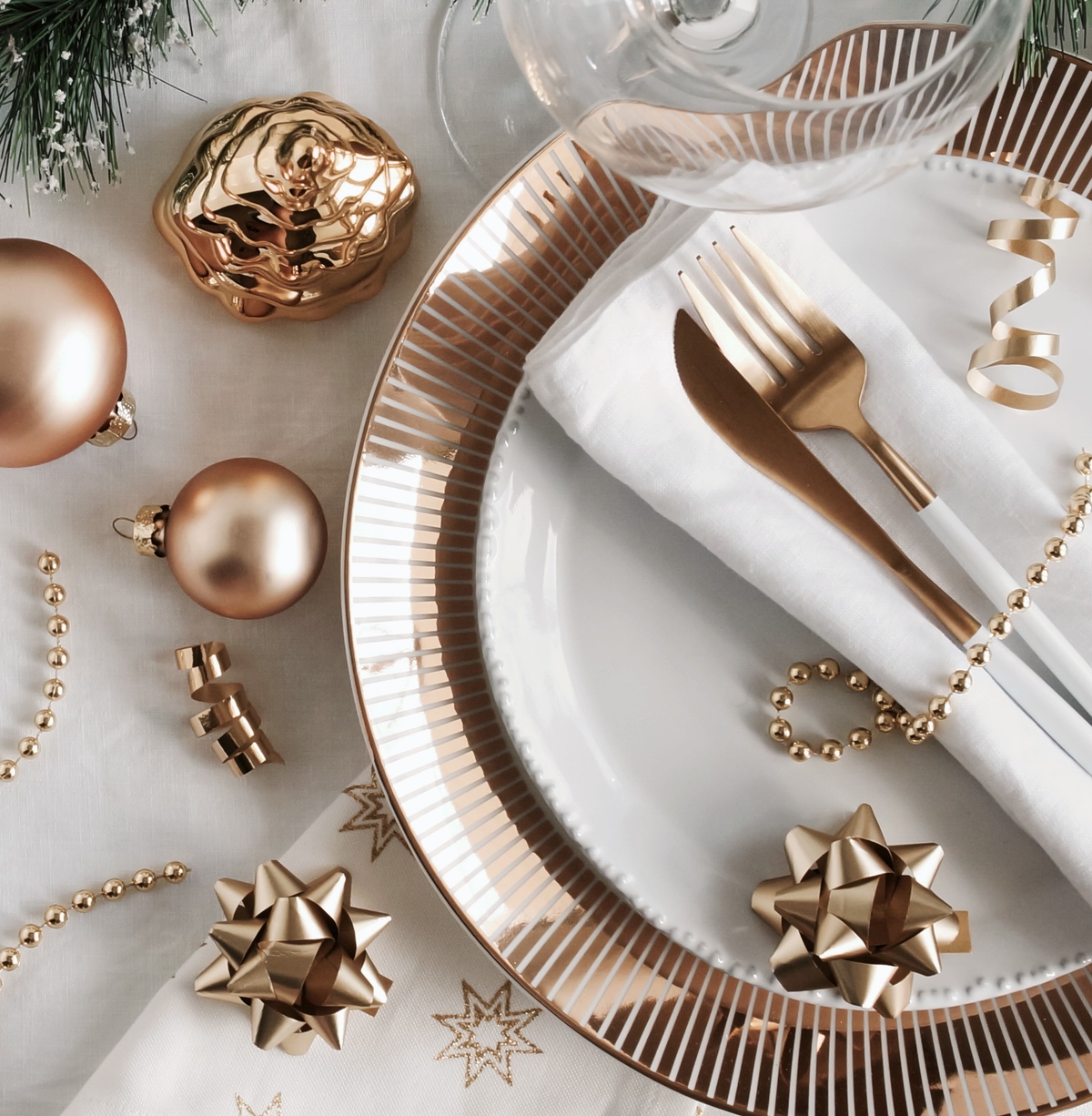 Christmas menu
