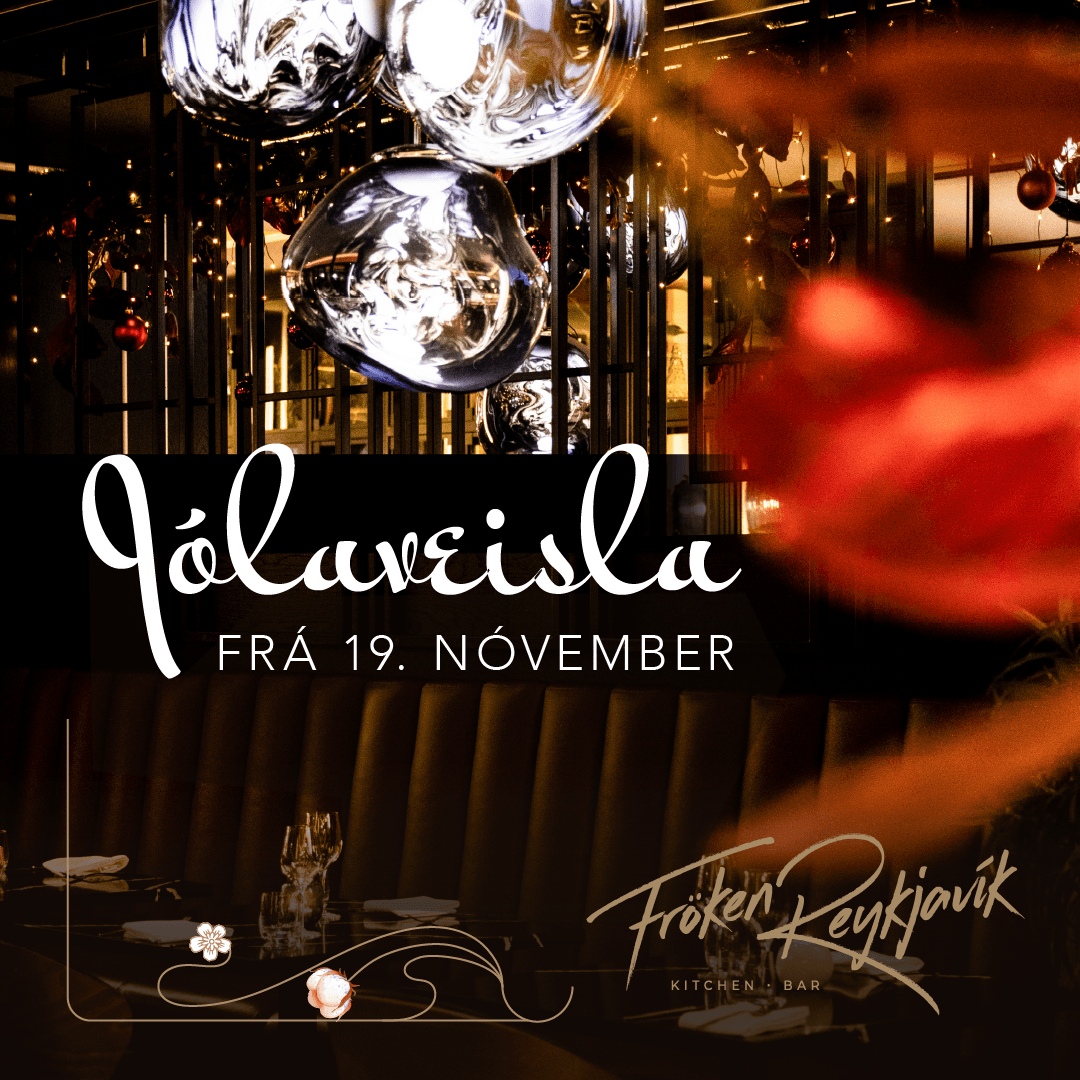Jólaseðill Fröken Reykjavík